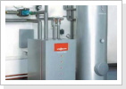 Sole-Wasser-Wärmepumpe 8 kW inkl. 390 l Warmwasserspeicher